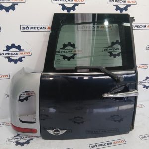 PORTA TRASEIRA ESQUERDA PRETO MINI COOPER D CLUB MAN R55 1.6D ANO: 116CV